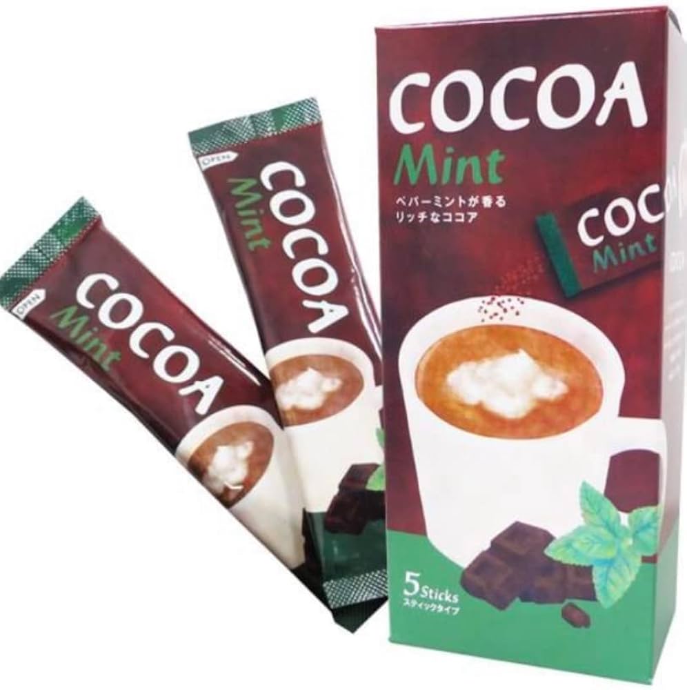 Amazon.co.jp: カルディオリジナル ミントココアスティック 5本入り