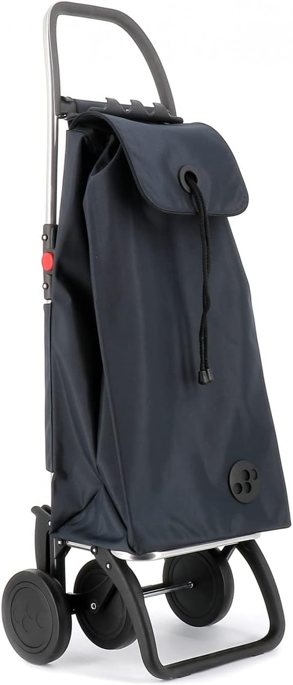 I-Max MF 4 Wheel Foldable Shopping Trolley - Gray