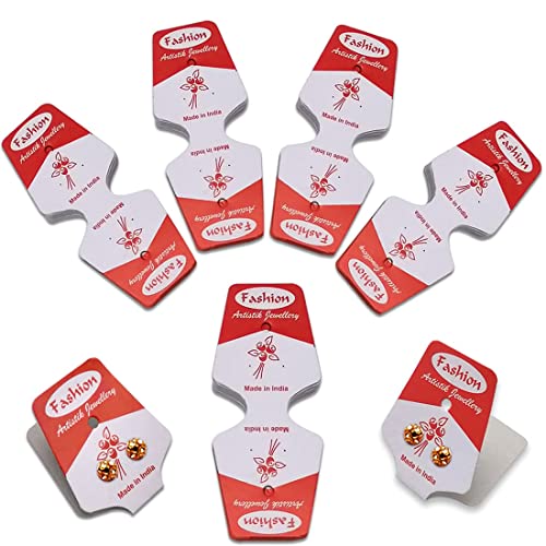 Image of DIY Crafts 200 Pcs Shape No # 3, White Jewellery Display Pice Tag Packing, Blank White Kraft (200 Pcs Shape No # 3, White Jewellery Display Pice Tag Packing)
