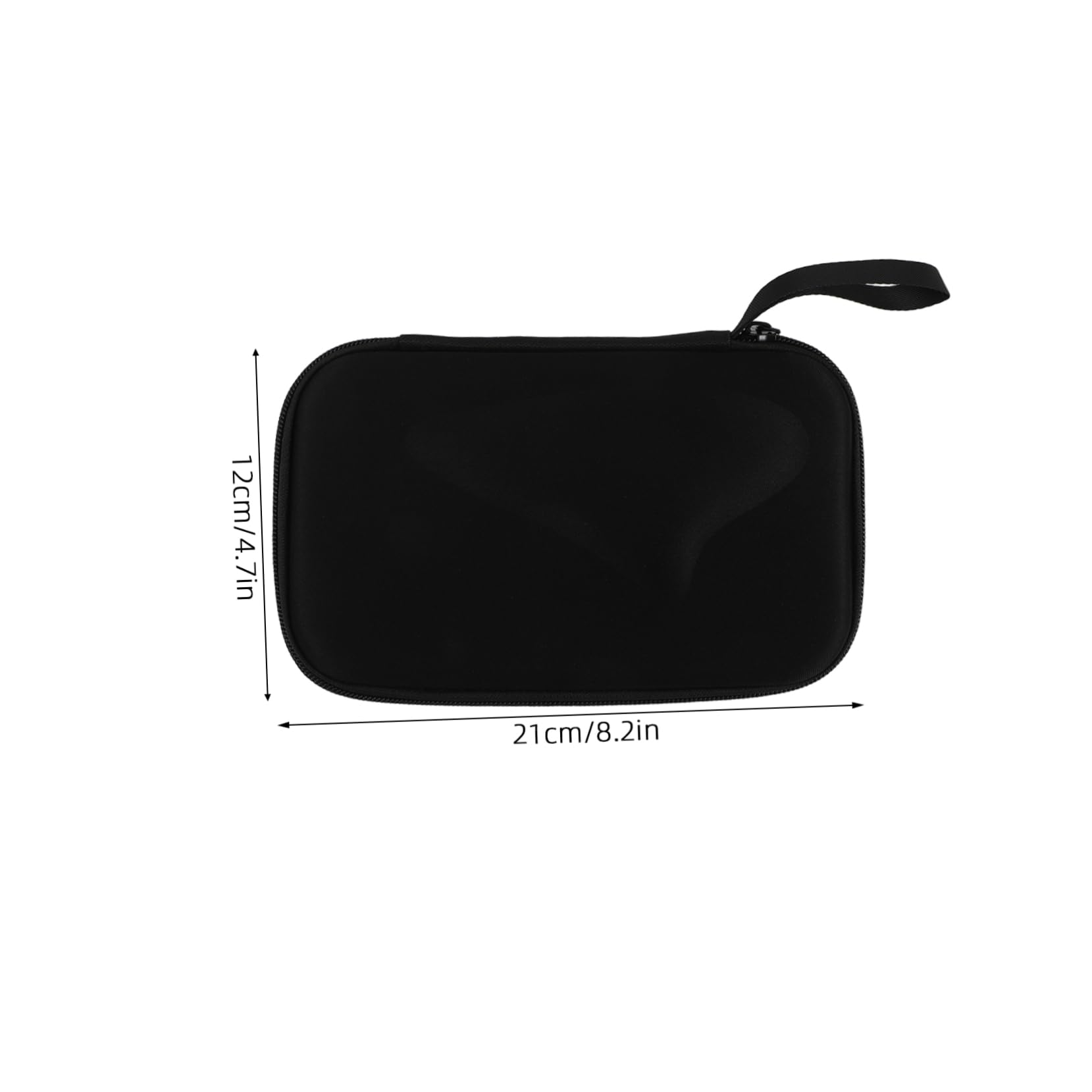 Hemoton Eva Hard Shell Organizing Bag for Hole Flute Portable Storage Case Handle Carrying Case Box