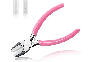 5-Inch Precision Soft-Grip Pliers: A Jewelry Maker's Essential