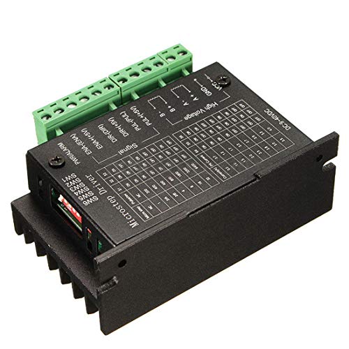 HiLetgo TB6600 4A Stepper Motor Driver 32 Segments DC 9-40V 4.0A Suitable for 42/57/86 Type 2-Phase 4-Phase Stepper Motor