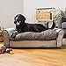Keet Westerhill Pet Sofa Bed, Charcoal, Large (40x23x13)