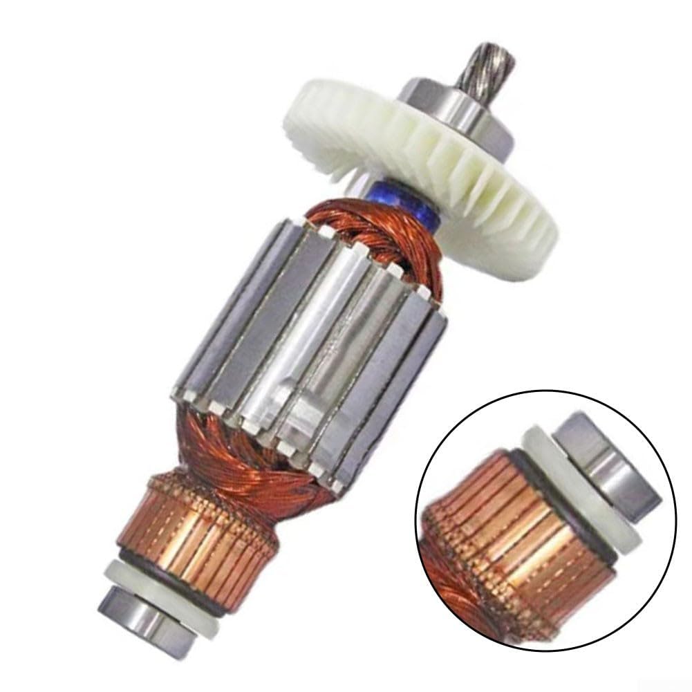 Per Ls1040 Ls1045 Ls1030n Mitra Saw Armatura 516718-8 Sostituzione Rotore Componente Motore Metallo Finitura Argento Fornitura Officina