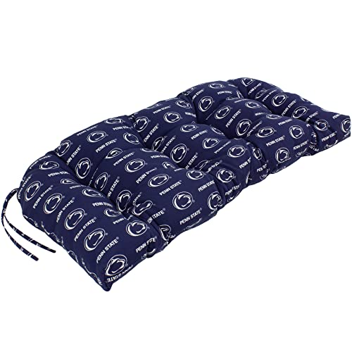 Image of College Covers Everything Comfy Penn State Nittany Lions Indoor Outdoor Settee Loveseat Bench Cushions