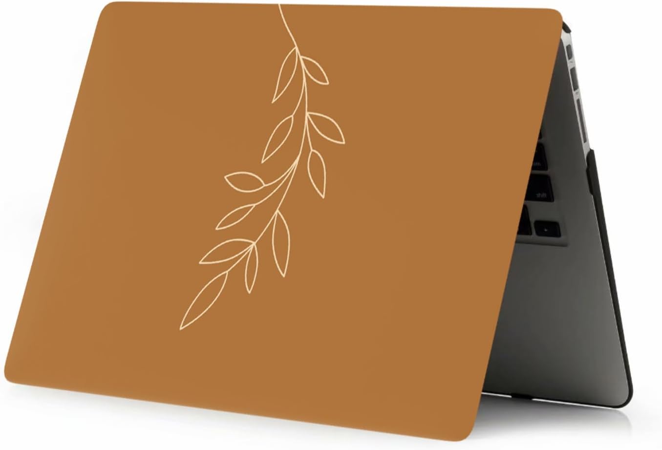 Hard Case Compatible with MacBook Pro 15 inch 2015 2014 2013 2012 Release Model A1398 with Retina Display, Plastic Protective Laptop Shell Case Cover & Bag & Keyboard Skin, Caramel Brown