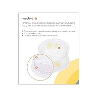 Vista 2 de Medela Almohadillas desechables para sujetador de lactancia - Paquete de 60