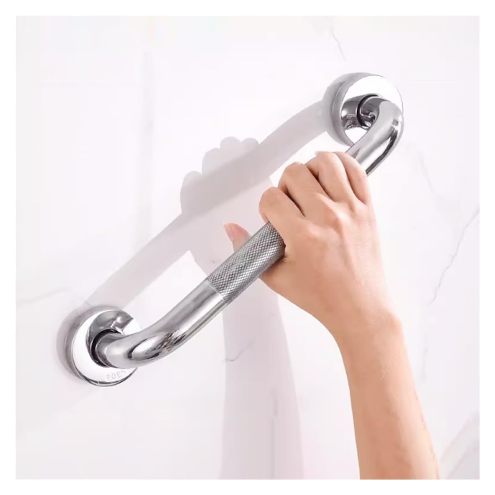 GHFXSCV 50cm Safety Shower Grab Bar Antislip Bathroom Handrail Toilet Assist Handle for Elderly Disab Handicap Support Secure Safety Rail