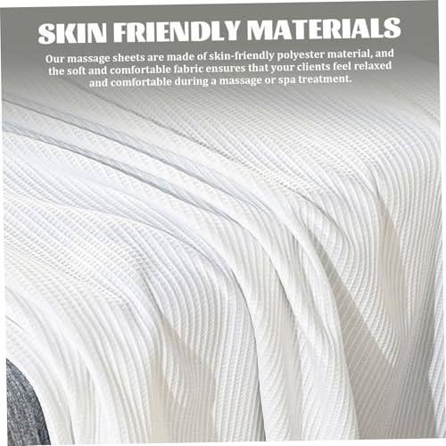 Funda de cama de belleza reutilizable de tacto suave y acabado café 4