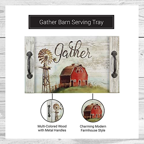 Youngs-Inc-Gather-Barn-Serving-Tray-16-W-X-10-H-Modern-Farmhouse-Decor-Lap-Trays-for-Eating Youngs Inc Gather Barn Serving Tray 16 W X 10 H Modern Farmhouse Decor Lap Trays for Eating