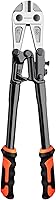NOEAIKE 14 Inch Heavy Duty Bolt Cutter - Forged T8 Steel Blades Cut Chains, Metal, Screws, Rivets, Fences - Ergonomic Rubber Grip