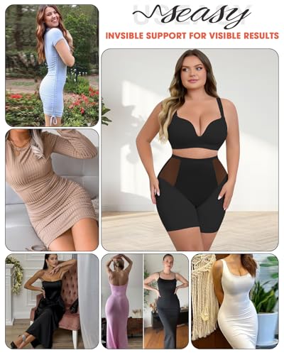Image of Shapewear Shorts for Women Tummy Control High-Waisted Seamless Underwear Breathable Shaping Shorts