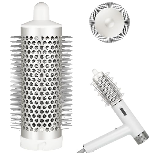 AFDD Round Brush Attachment for Shark SpeedStyle Hair Dryer Accessories Round Volumizing Brush for Shark Speed Style Pro/Pro Flex for Smooth Adds Volume Curls for Long Hair