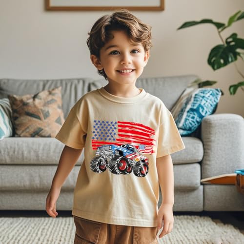 Toddler 4th of July Shirts Kids American Flag T-Shirts Boys Girls Patriotic Independence Day Memorial Day Tops Tees3