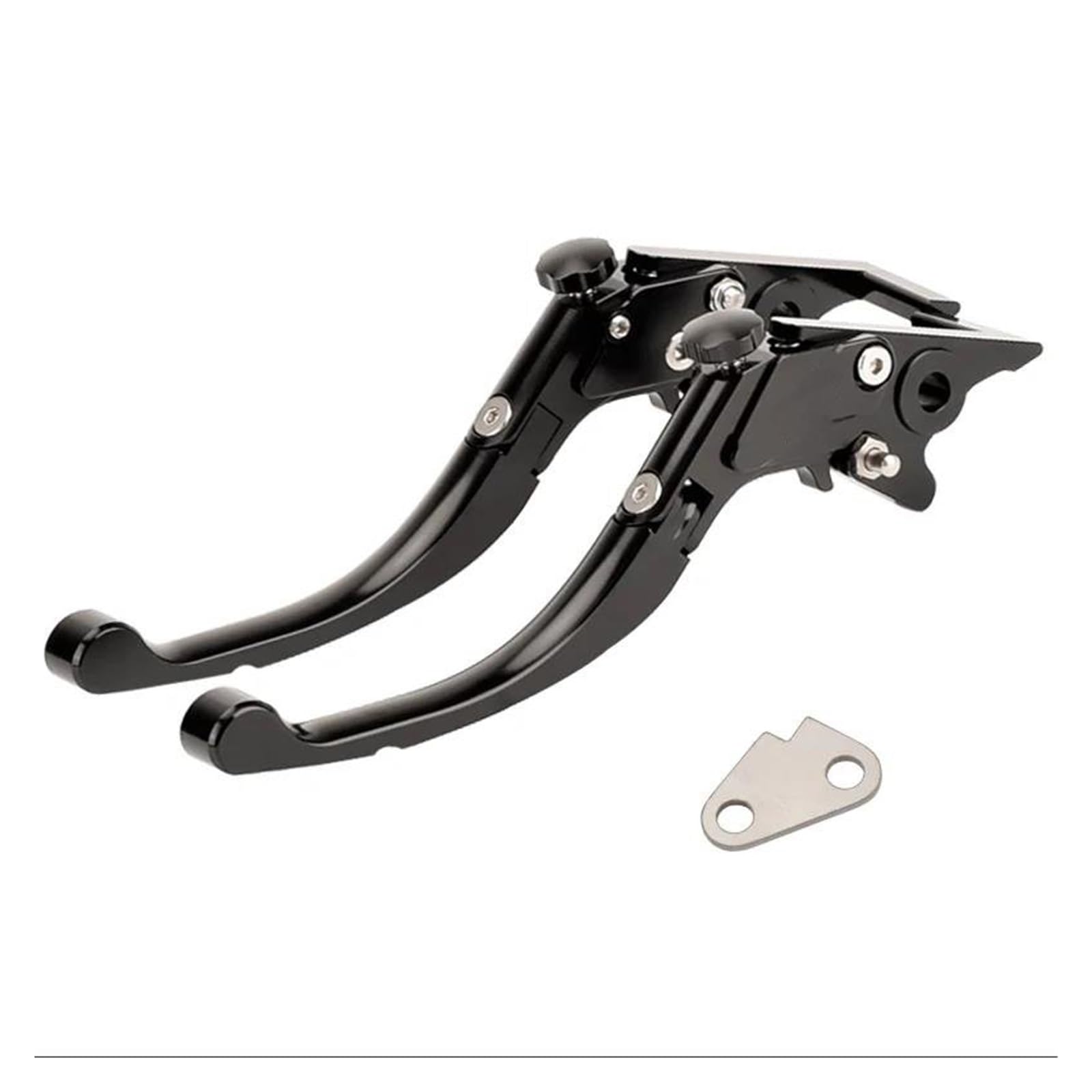 Super Dafi 2 Brake Clutch Levers For Haojue For Uhr125 For Uhr150 Motorcycle Modification Modified Brake Lever Parking Handbrake Horn Handle Clutch Brake Lever(2)