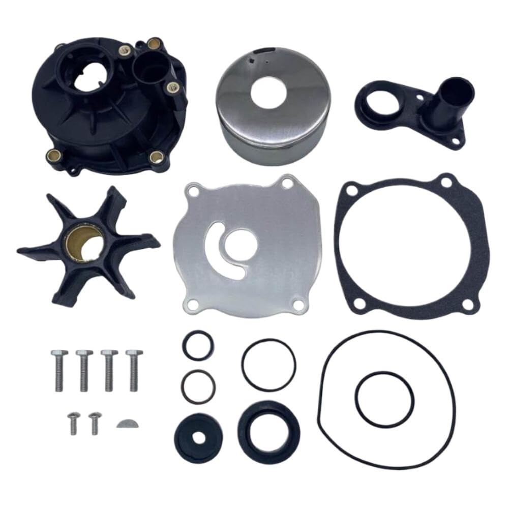 Kit pompa acqua fuoribordo compatibile con motori marini BRP OMC 85-235HP - Include i modelli 395073, 388644, 389158, 777813, 18-3393