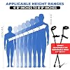 in-Motion Forearm Crutches | Spring Assist Crutches for Adults | Walking Crutch with Ergonomic Handle | Articulating Tips | Size Short (4'2 - 5'5) | Lightweight & Durable | Charcoal | 350lb Capacity