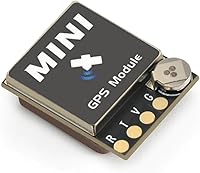Vista 5 de FlyFishRC Más Estabilidad Posicionamiento Rápido M10 Mini Módulo GPS 0.472x0.472 in para RC FPV Racing Drone Quad Avión