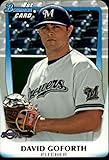 2011 Bowman Draft Chrome Prospects #BDPP50 David Goforth Milwaukee Brewers MLB Baseball Card NM-MT