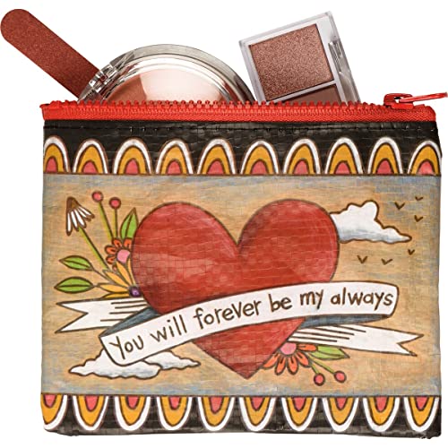 Primitives by Kathy You Will Forever Be My Always Zipper Wallet4