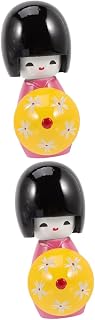 Amosfun 2 Pçs Boneca Quimono Decoração Oriental Decoração Japonesa Bonecas Japonesas Em Miniatura Figuras De Gueixa Estatueta De Artesanato Ornamento De Boneca Japonesa Peças Centrais