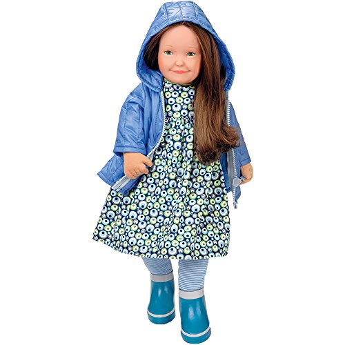 Preisvergleich Produktbild Käthe Kruse 54653 - Lolle Frida, blau / grün