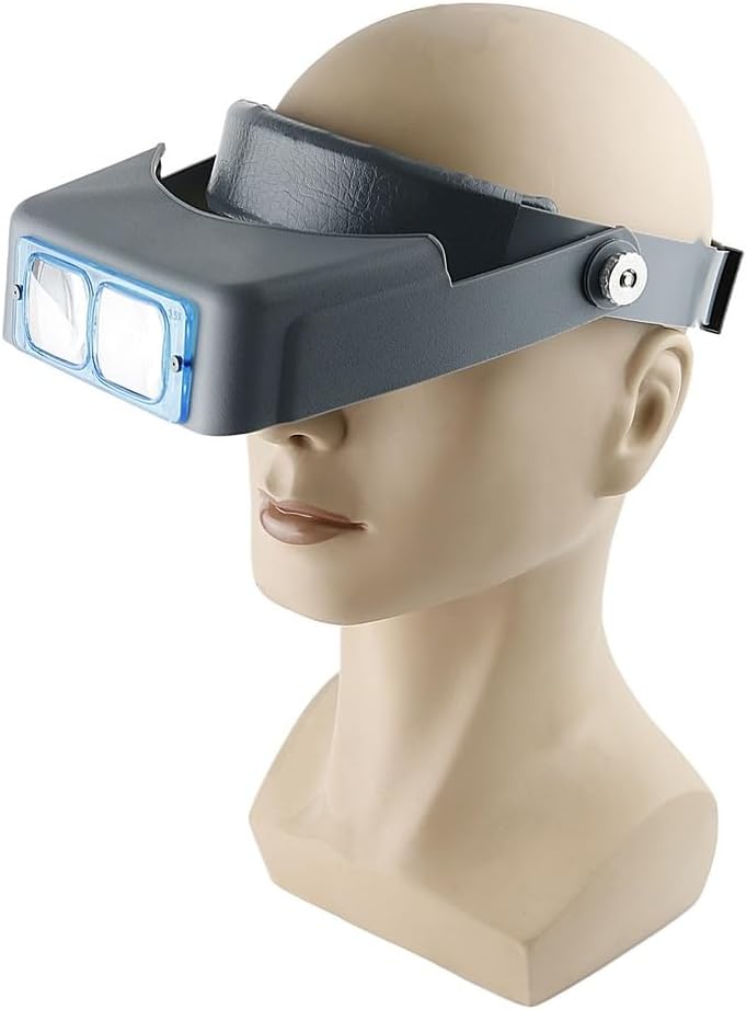 1.5-3.5 Times Mounted Magnifying Glass Used for Phone Maintenance Reading and Testing