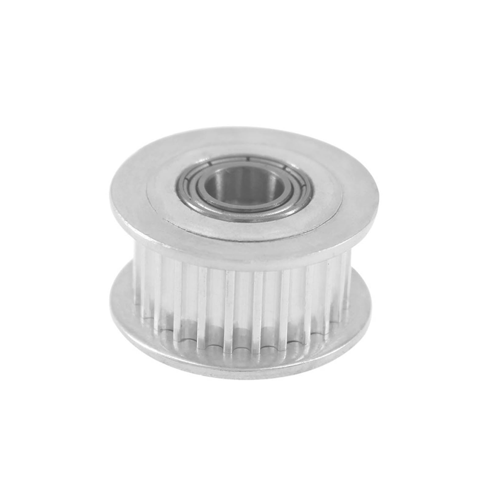 ZGFUS 2 pcs MXL 30T Idler Tensioner Wheels, Bore 3/4/5/6mm Passive Pulley Wheel with Bearing 7/11mm Thoothed Pulley(Size:5mm,Style:Width7mm)