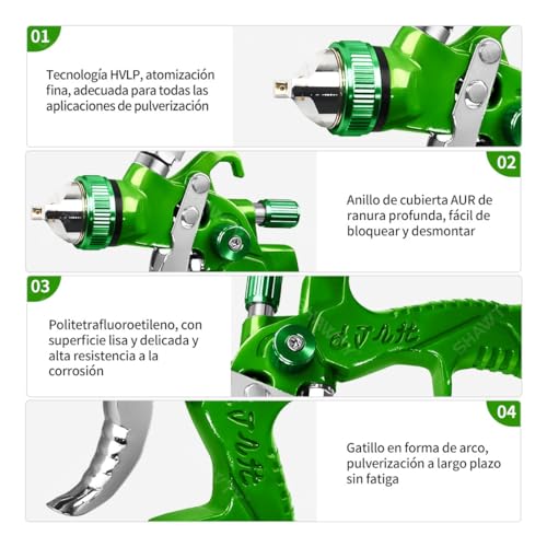 Mejores review On-line Pistolas para Pintar interiores - los más vendidos. 18 Imagen adicional