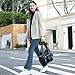 VINBAGGE Bolso Marron Mujer Bandolera Mediano Grandes Bolso de Hombro Shopper Casual Imagen de VINBAGGE Bolso Marron Mujer Bandolera Mediano Grandes Bolso de Hombro Shopper Casual