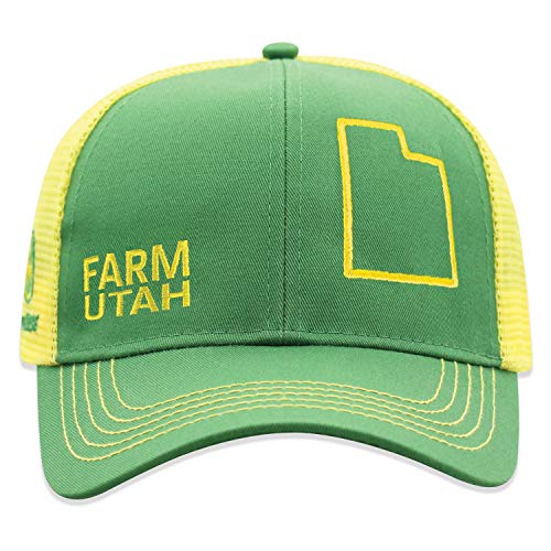 Image of John Deere Farm State Pride Contrast Mesh Back Core Baseball Cap
