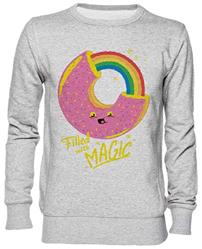 Sweat-shirt jersey Donut pour vos week-ends cocooning et sorties décontractées en taille XXL
