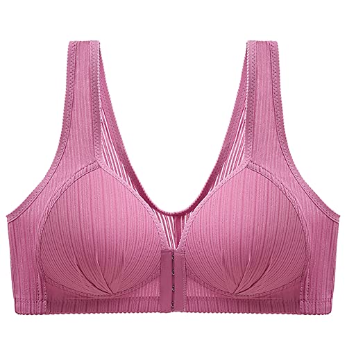 Soutien-gorge de sport à compression anti-frottement avec boutons sur le devant et maintien ferme - 7