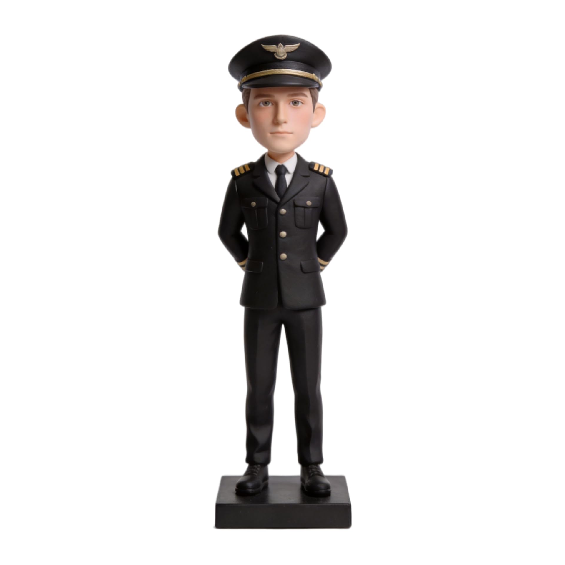 Figura 3D de cuerpo completo de la foto, hecha a mano, de arcilla polivinílica personalizada, bobbleheads personalizados, regalo para jubilación de cumpleaños, elegante decoración de
