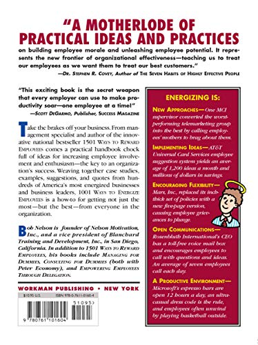 1001 Ways to Energize Employees