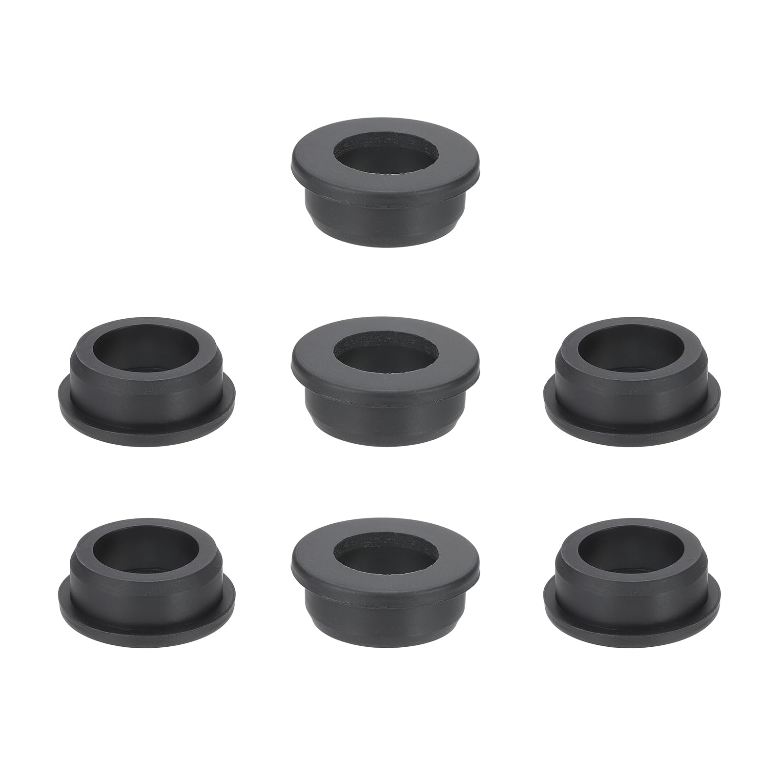 PATIKIL Silicone Rubber Grommet, 7 Pcs 1-7/16"(35mm) Drill Hole