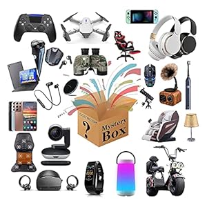 Mystery Box Electronic,Verrassingsdoos,Kerstcadeaus: Ook De Nieuwste Mobiele Telefoons, Drones, Smartwatches, Etc, Alles…