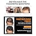 DISAAR BEAUTY Protein Fiber Thickening Hair Building Fibers Natural Black for Men and Women Keratin Fiber 22g / 0.78oz