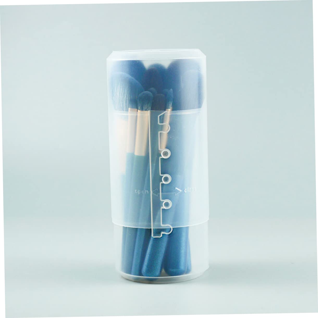 STOBAZA 6 Piezas Cubo de brochas de Maquillaje retráctil Cepillo de Escritorio Soporte para brochas de Maquillaje Organizador Mesa Escritorio Soporte brochas Maquillaje portalápiz portátil