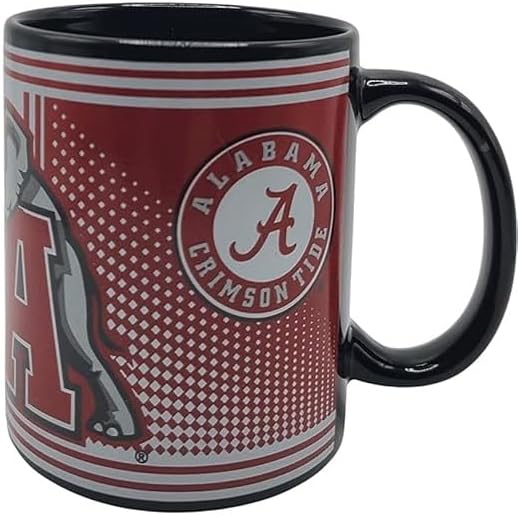 Boelter Brands NCAA 11oz Sublimated Hero Mug (Alabama Crimson Tide Black) - Image 3