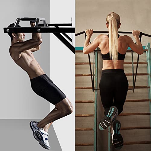 Starbrilliant Wall Mount Pull Up Bar Wall Mounted Body Press Pull Up Bar Gym Chin-Up For Upper Body Workout Power Tower Set Support To 440Lbs #TOP4