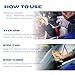 Waterless Car Wash Spray, Exterior Car Cleaner Rinseless Wash, Spray & Wipe Water Spot Remover for Clean Cars, Boats, Trucks, Motorcycles, Aircraft & More
