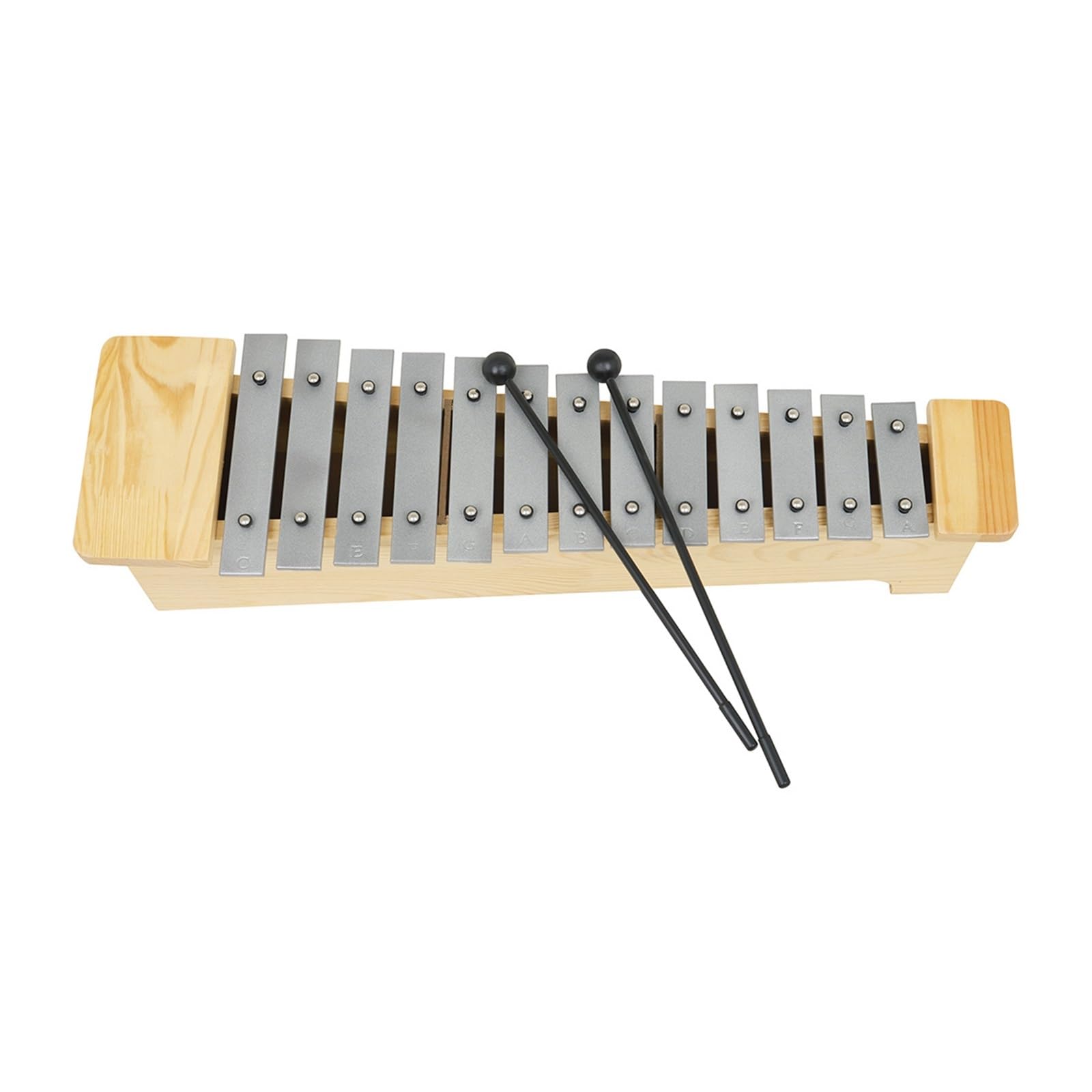 xilófono Profesional Instrumento De Percusión 13 Tonos Placa De Aluminio Carillón Agudo Jugador Golpea El Piano