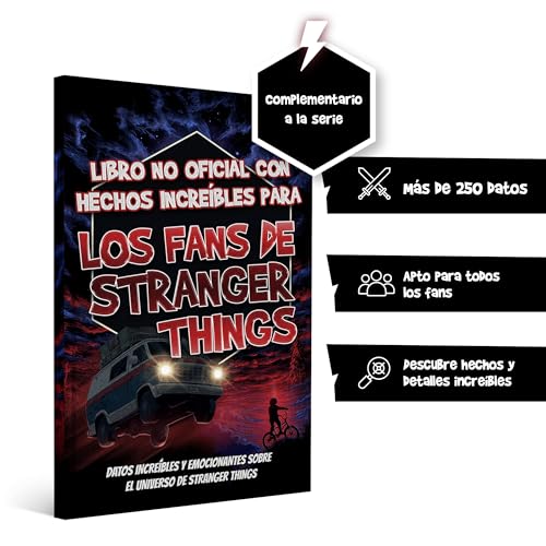 Miniatura 2 de Hechos Increíbles Para Fans De Stranger Things Colección No Oficial Curiosidades Y Datos Asombrosos Sobre La Serie Stranger Things Stranger Things Libro Stranger Things Regalo
