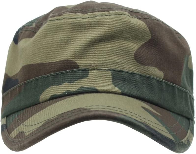 The Vintage Year Camouflage Army Outdoor Hunting Unstructured Adjustable Cadet Army Baseball Cap - Image 2