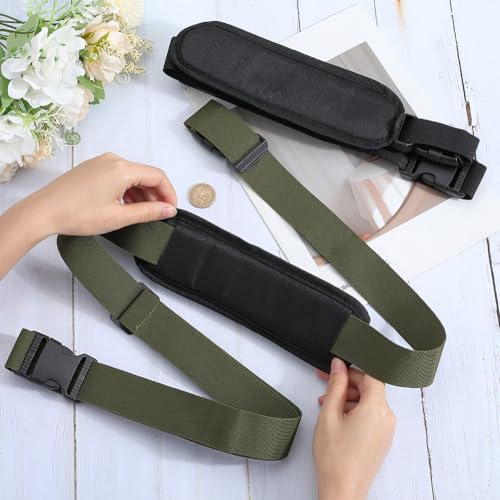 GORGECRAFT 2 peças, 2 cores, alça de transporte de cadeira, ajustável, para cadeira de praia, mochil