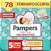 Pampers Baby Dry Mutadino Taglia 5, Junior x78 pannolini