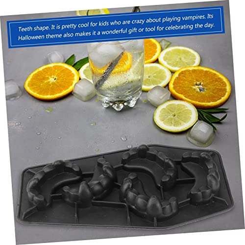 Molde para cubitos de hielo dientes de vampiro Halloween miniatura 5