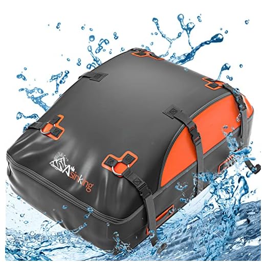 Asinking 20 Cubic Feet Rooftop Cargo Bag