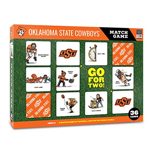 Image of YouTheFan NCAA Officially-Licensed Memory Match Game - Humorous, Team-Specific, Original Hand-Drawn Artwork, Fun for the Whole Family, for Fans Young and Old